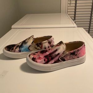 Steve Madden Multi Color Slip-On Sneakers